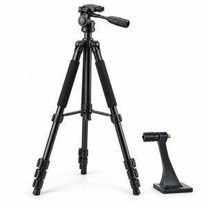 Heavy-Duty Aluminum Tripod 67 in with Pan Head — 26 mm Legs, for Spotting Scopes and Binoculars